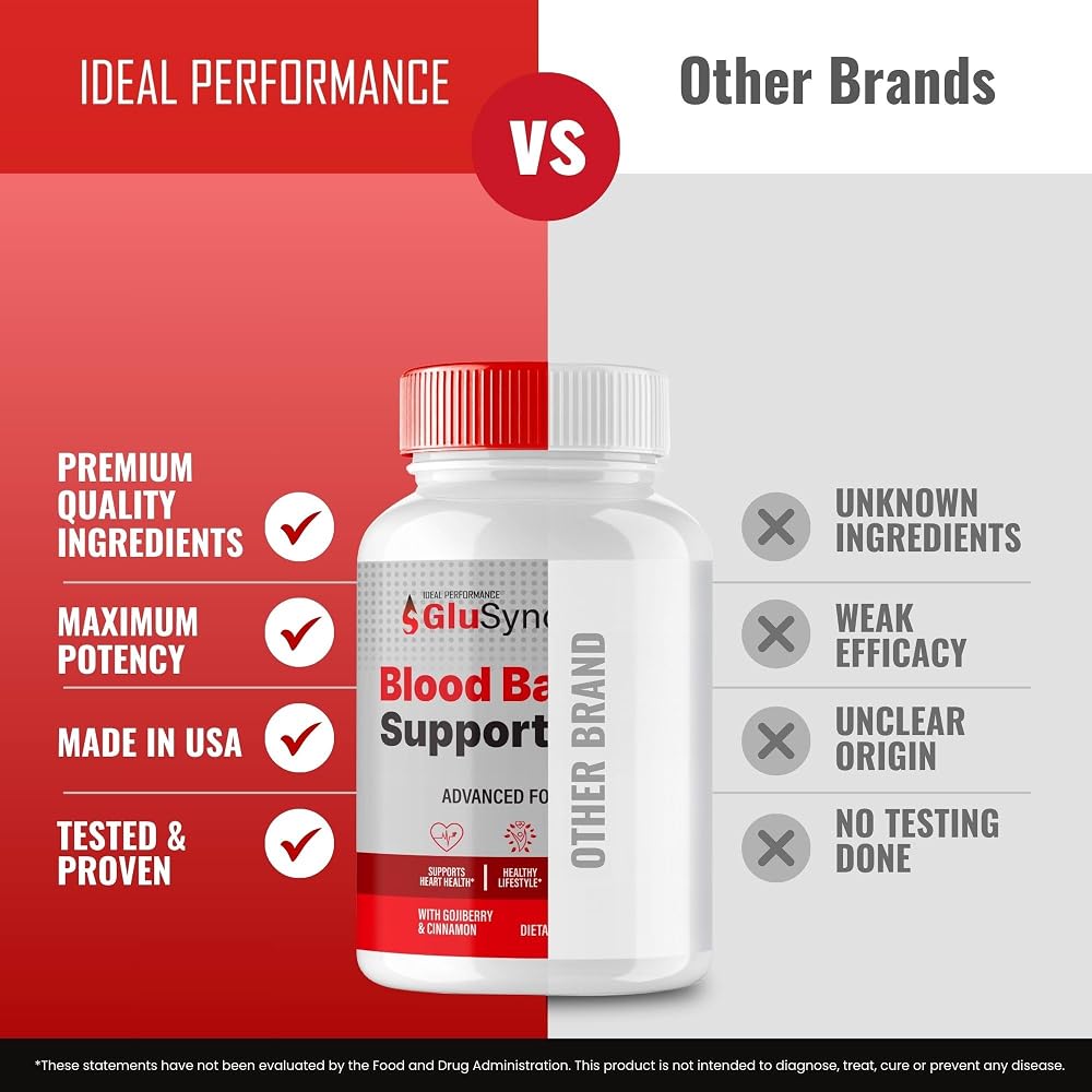 IDEAL PERFORMANCE GluSync Capsules All Natural Formula - 120 Capsules - image 6