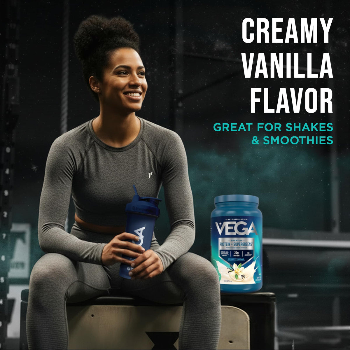 Vega Protein and Greens Protein Powder
