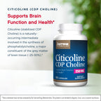 Jarrow Formulas Citicoline 250 mg Brain Health - 120 Capsules - image 3