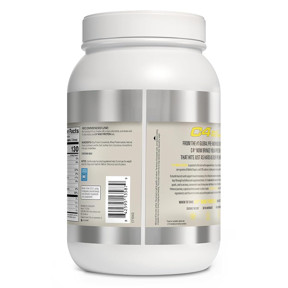 C4 Whey Protein Powder