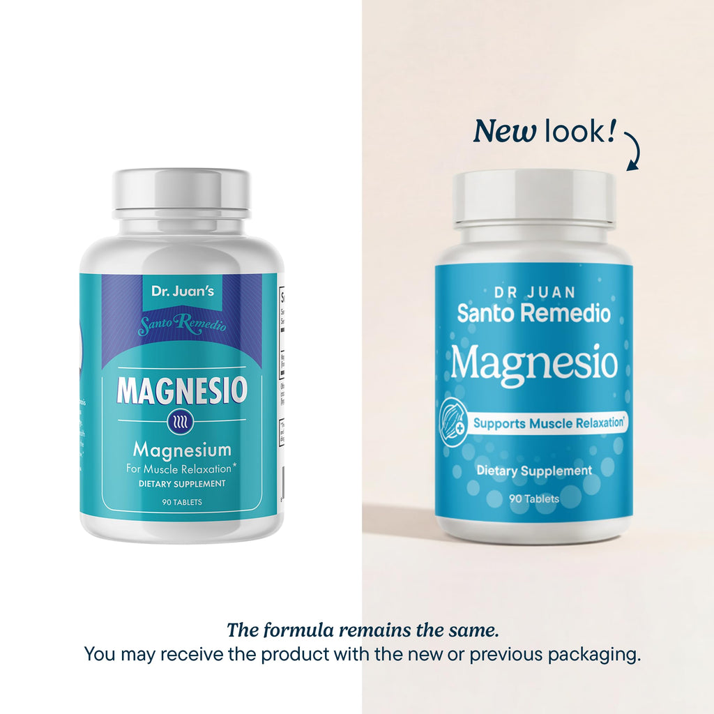 Santo Remedio Magnesium Citrate Muscle Relaxation Support - 90 Tablets - image 2
