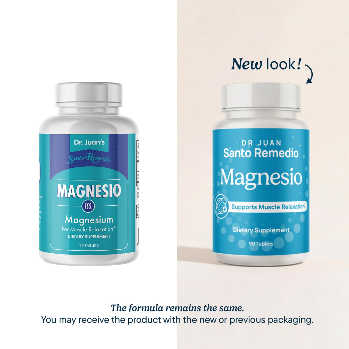 Santo Remedio Magnesium Citrate Muscle Relaxation Support - 90 Tablets - image 2