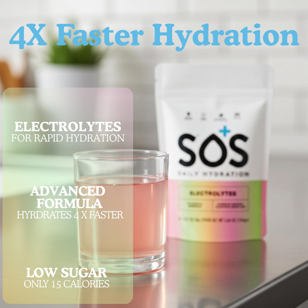 SOS Hydration Electrolyte Powder Sticks