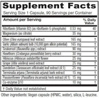 Vitanica Rauwolfia Extra Snakeroot & Garlic - 90 Capsules - image 2