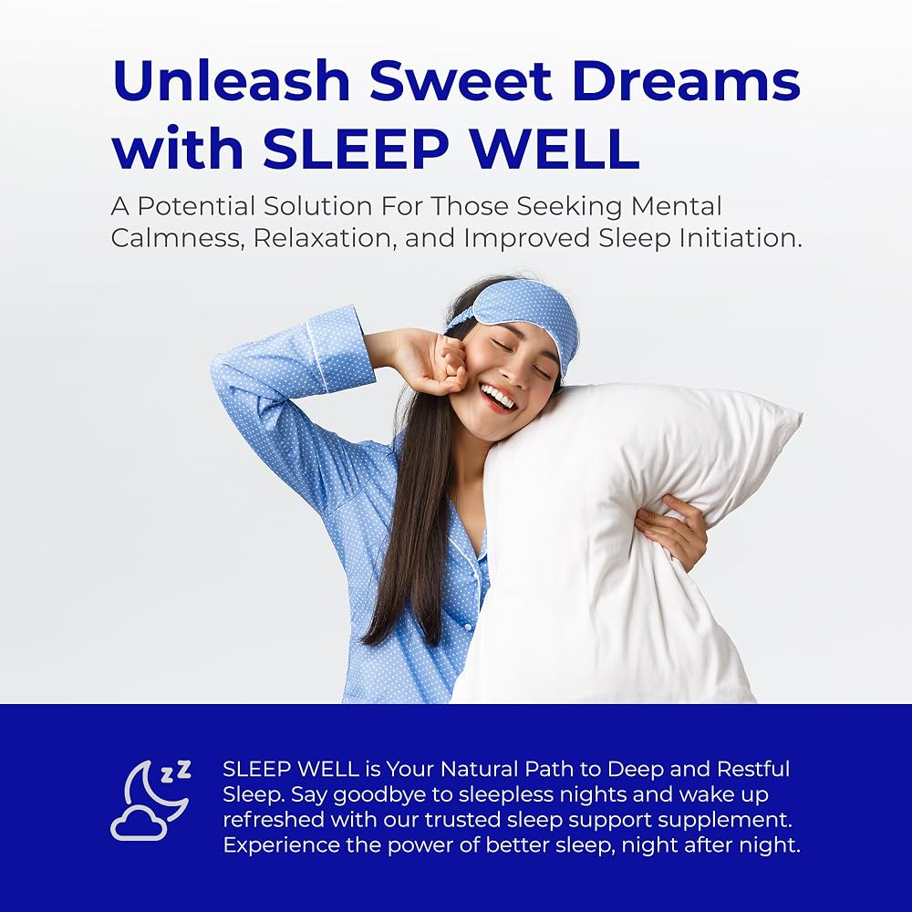 RAPHA HEALTH Sleep Well Natural Sleep Aid - 60 Capsules - image 2
