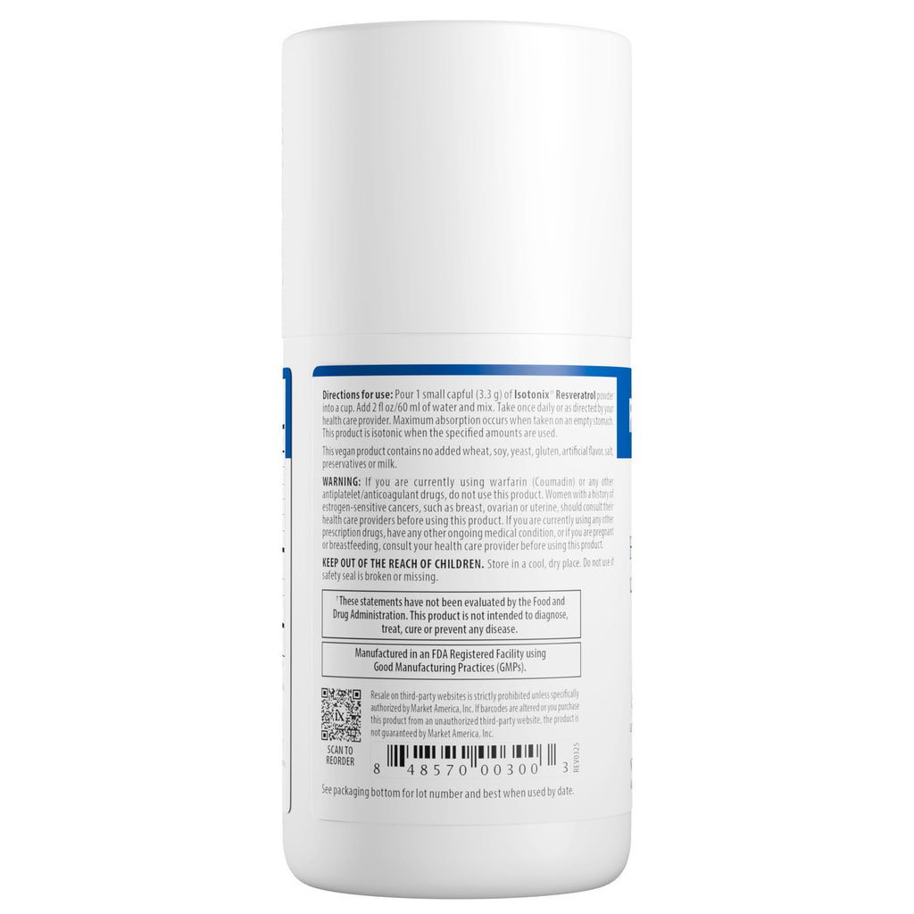 Isotonix Resveratrol Trans-Resveratrol Antioxidant - 30 Servings - image 5