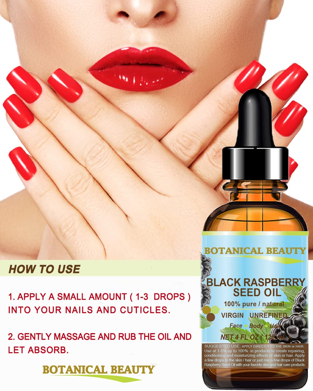 Botanical Beauty Black Raspberry Seed Oil - 1 Fl Oz - image 7