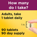 Nature Made Prenatal Multivitamin with Folic Acid - 90 Tablets - image 5