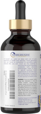 Carlyle Ionic Magnesium Liquid Complex 400mg - 4 fl oz - image 3