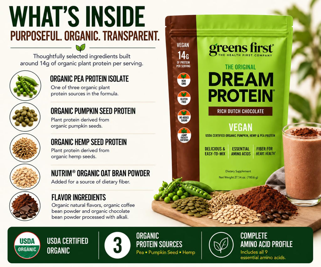 Greens First Dream Protein Plant Based