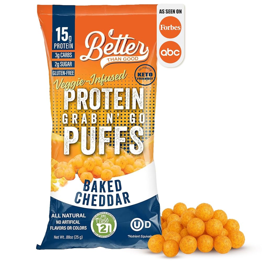 Better Than Good Savory Keto, Gluten-Free Protein Puffs 4 Pack - image 2