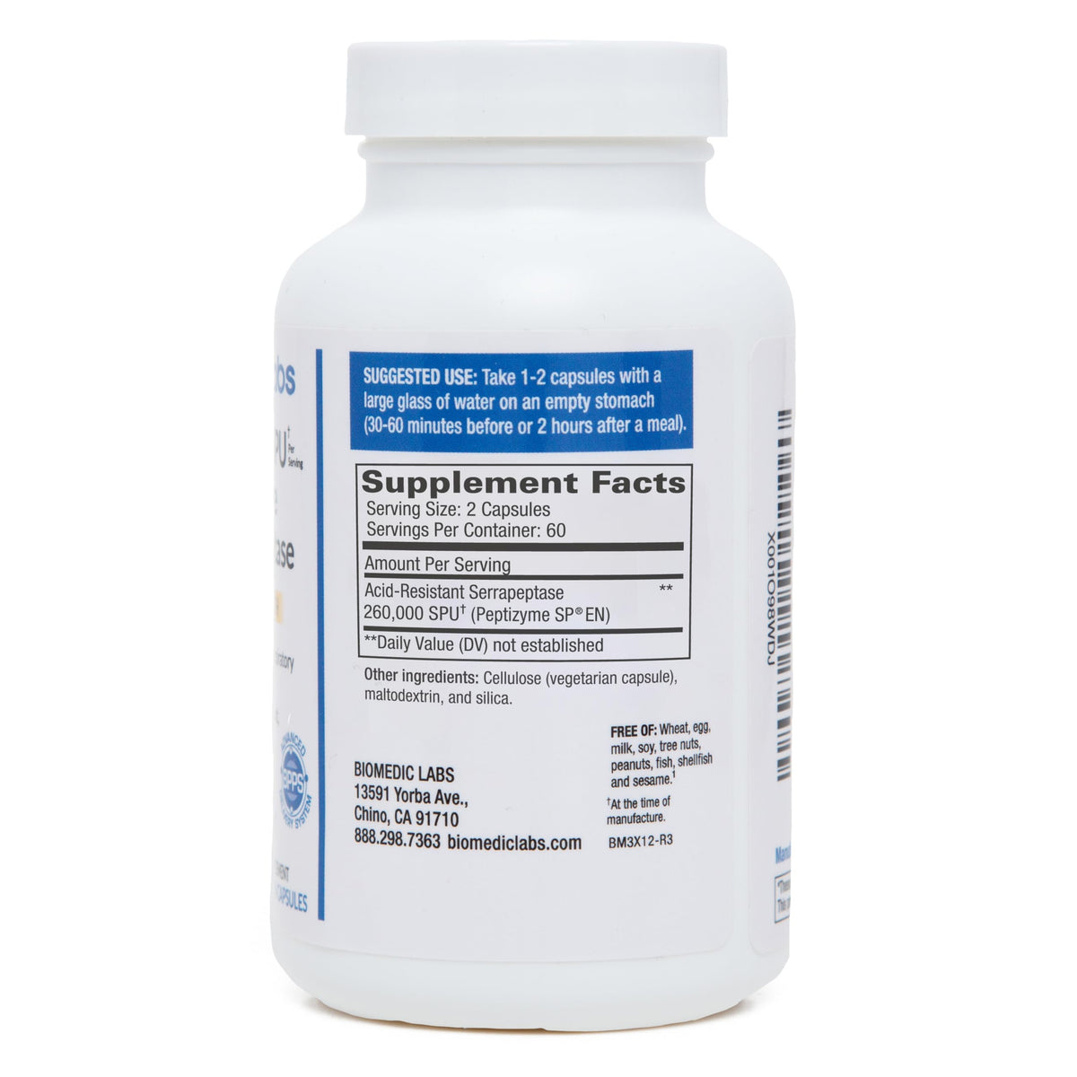 Biomedic Labs RX NUTRITIONAL_SUPPLEMENT