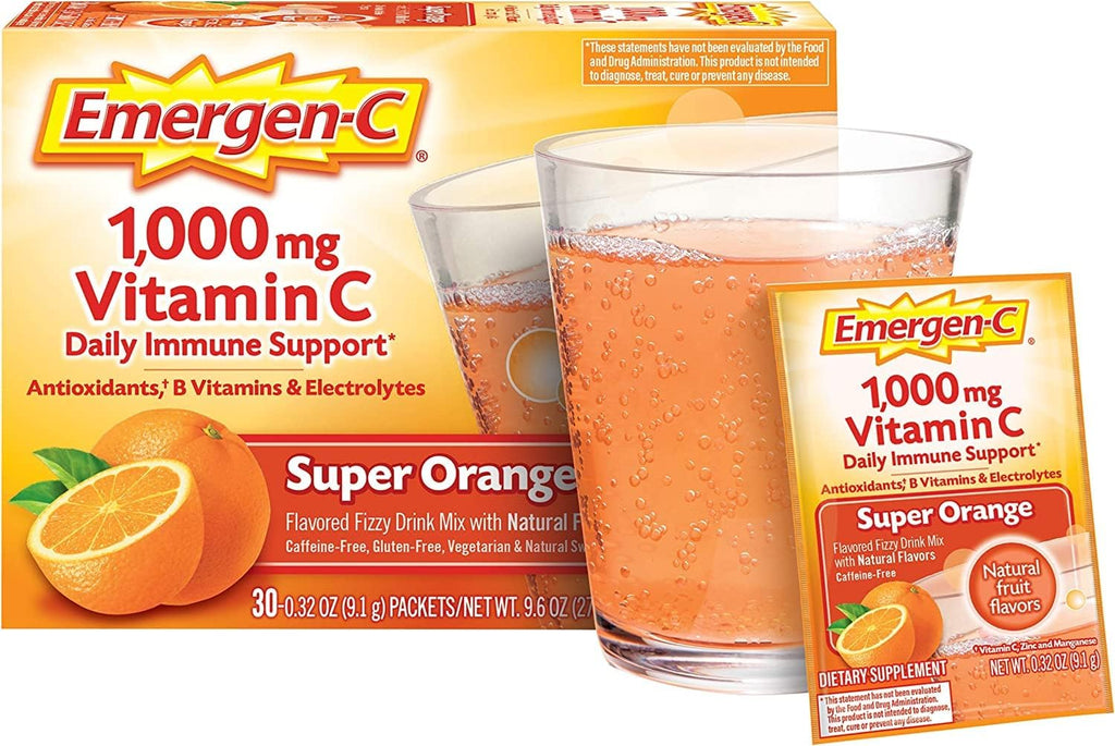 Emergen-C Super Orange Vitamin C Drink Mix - 120 Packets - image 5