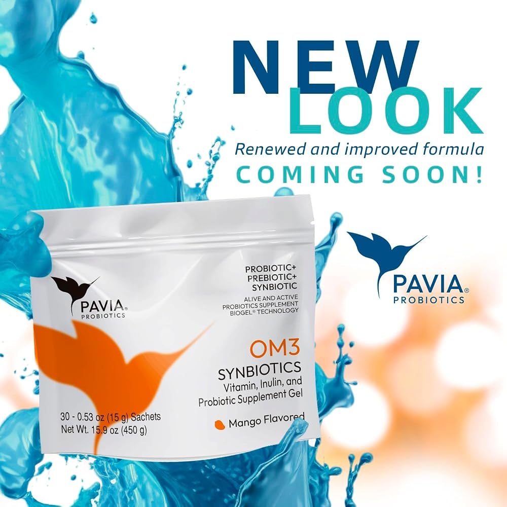 Pavia Live Probiotics Bio-Gel with Omega 3 Cognitive Support - 30 Sachets - image 2