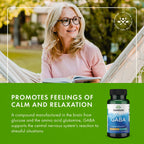 Swanson GABA Amino Acid Supplement 500 mg - 100 Capsules - image 6
