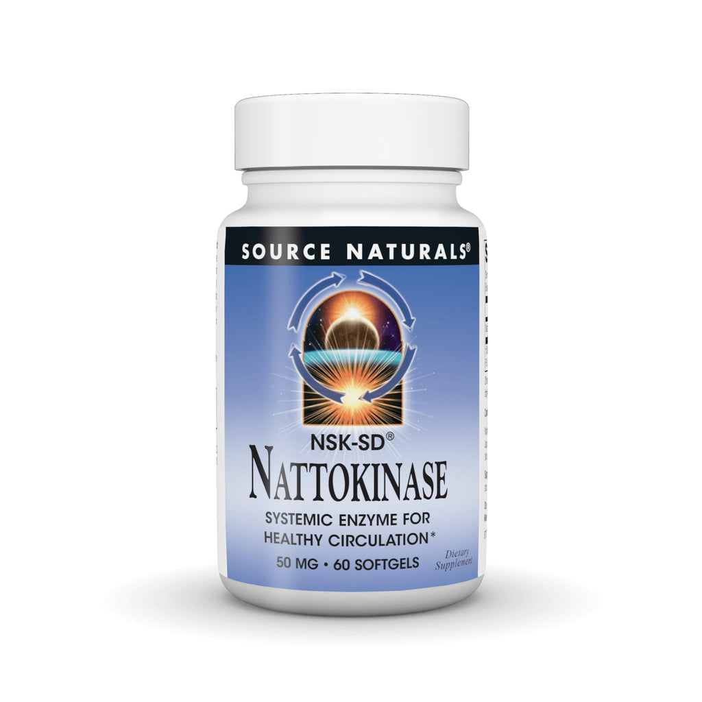 Source Naturals NSK-SD Nattokinase 50 mg - 60 Softgels