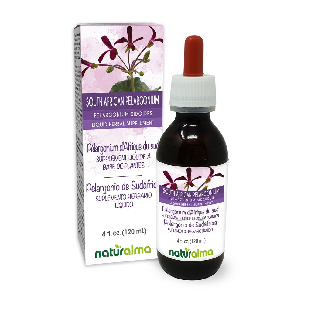 Naturalma South African Pelargonium Root Tincture - 4 fl oz