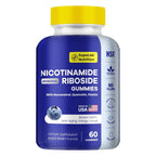 MEGNETA NAD+ Gummies with Resveratrol & Quercetin - 60 Gummies