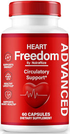 NutraRize Heart Freedom Capsules for Circulation Support - 60 Capsules