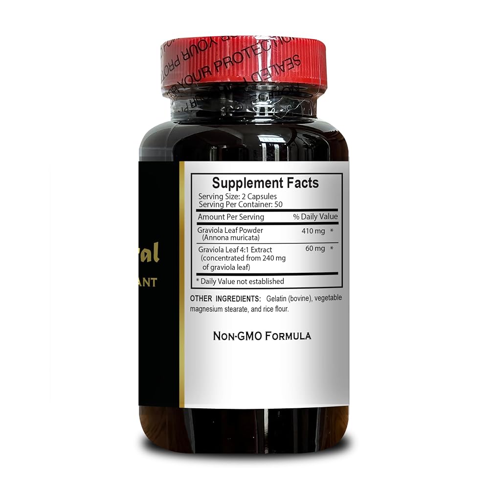 OLANTA TRADE SOLUTION Graviola Extract Immune Support - 200 Capsules - image 4