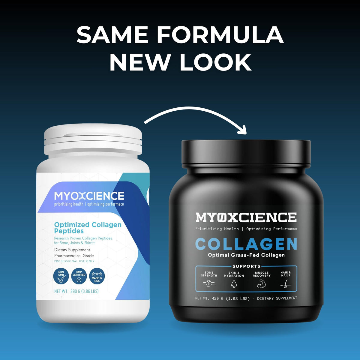 MYOXCIENCE Optimal Grass-Fed Collagen Powder - 30 Servings - image 3