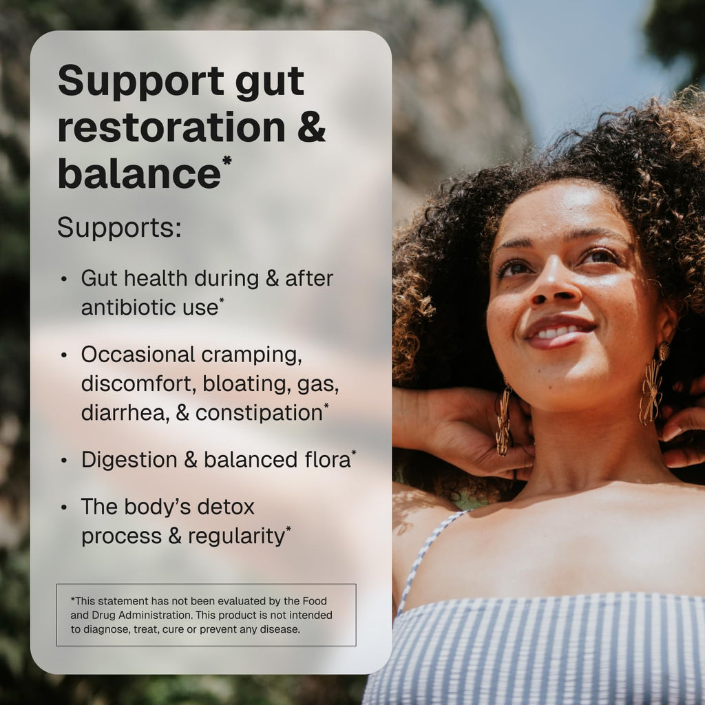 Microbiome Labs RestorFlora Probiotics for Digestive Health - 60 Capsules - image 4