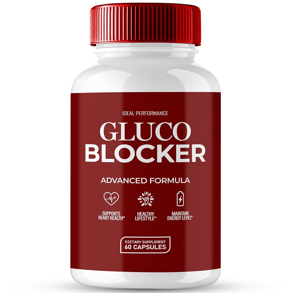 IDEAL PERFORMANCE Gluco Blocker Capsules All Natural Formula - 60 Capsules