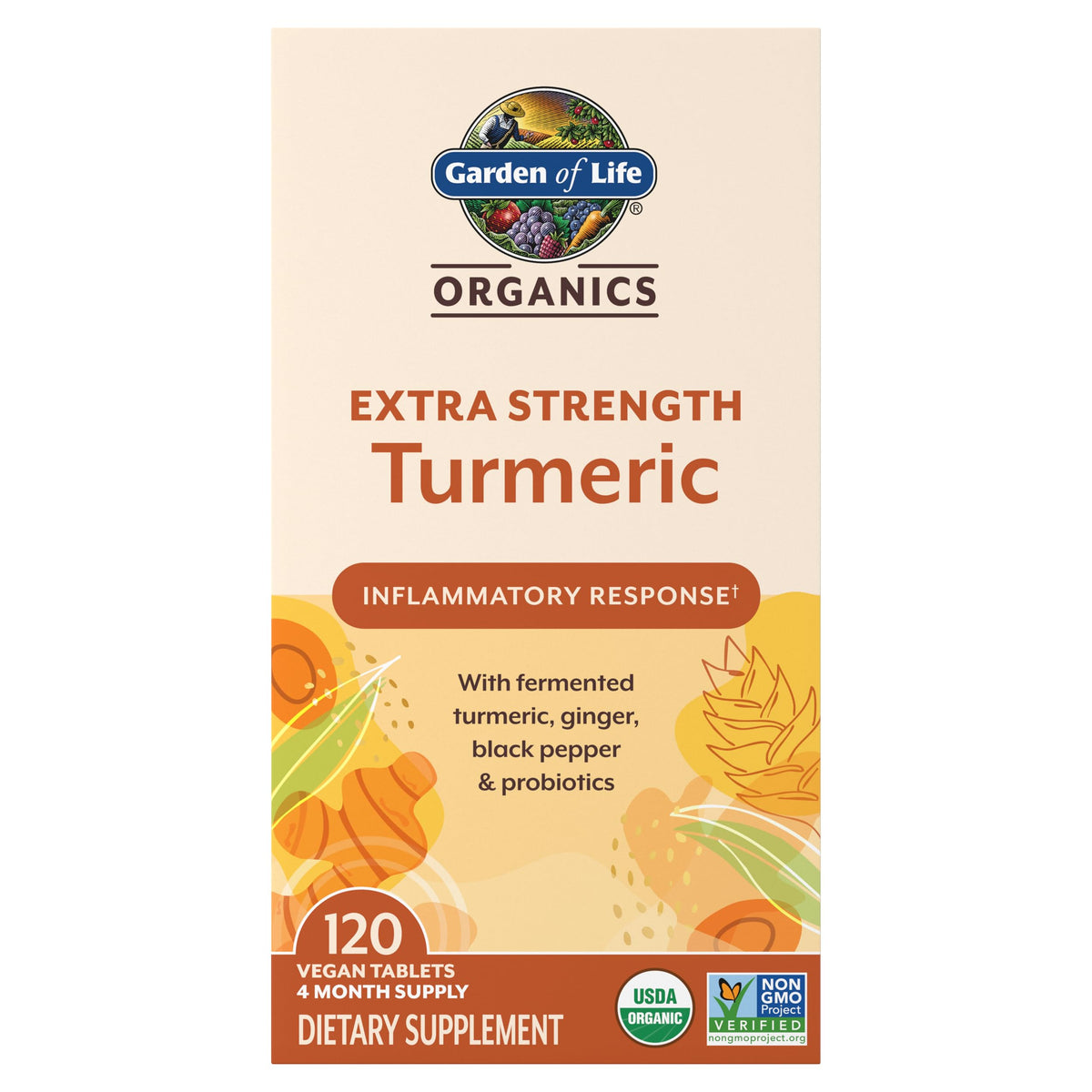 Garden of Life Organics Turmeric Extra Strength