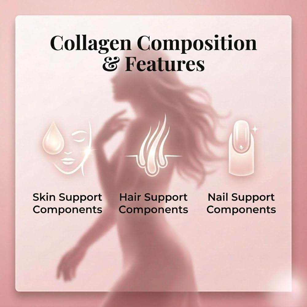 Well and Blessed Multi Collagen Supplements for Women - 90 Capsules - image 4