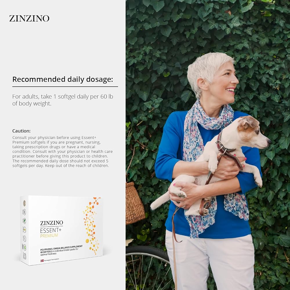 Zinzino Essent+ Premium Omega Balance - 60 Softgels - image 6