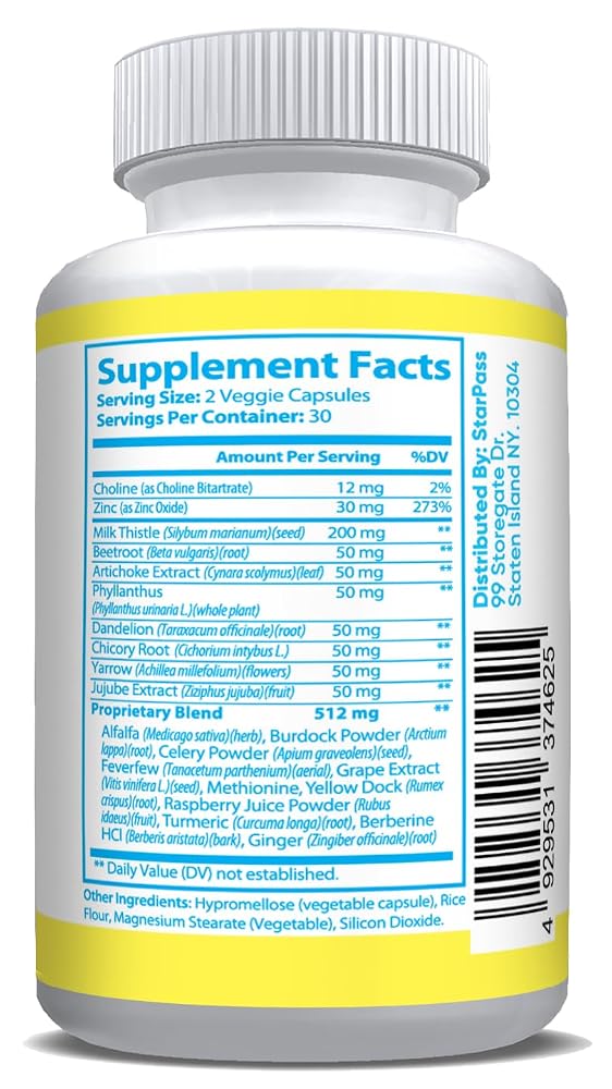 StarPass Labs Liver Revive Natural Detox Support Formula - image 3