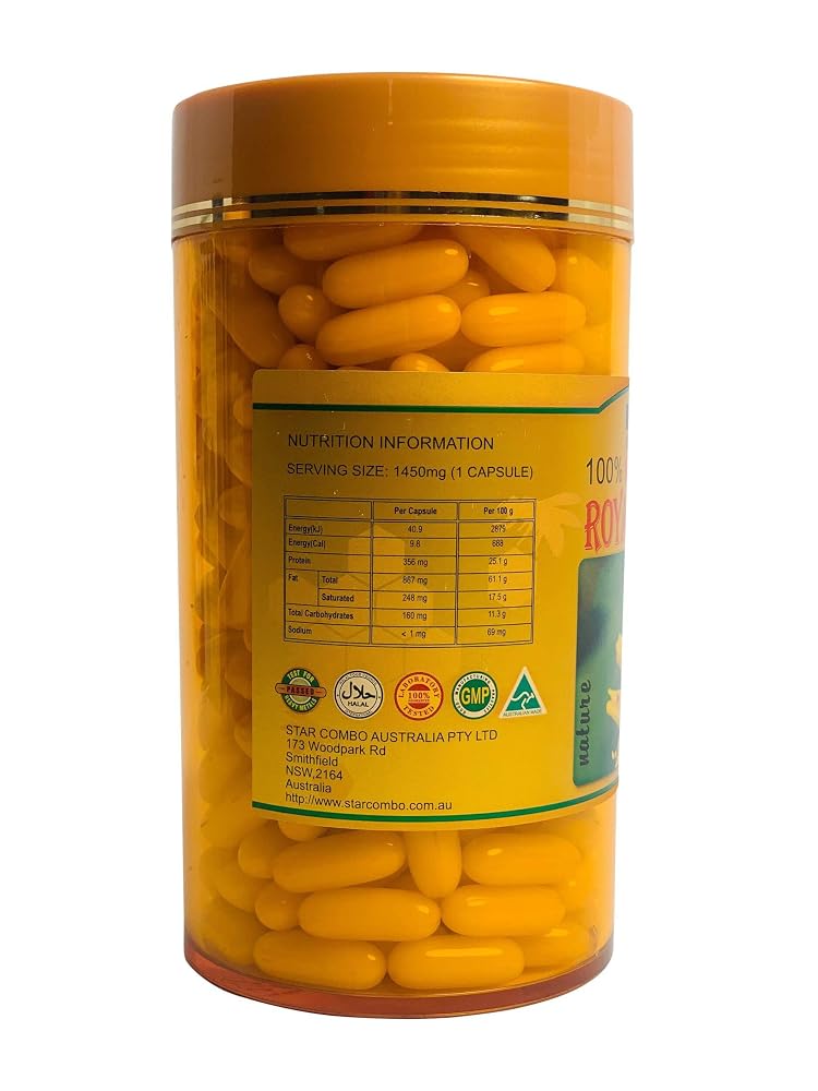 Costar Royal Jelly Supplement 1450mg - 365 Capsules - image 3