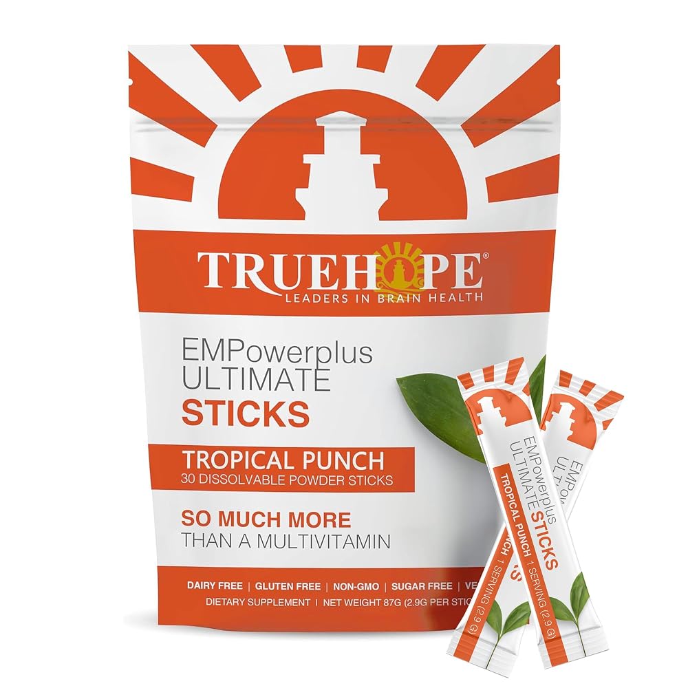 Truehope Multivitamin Nootropic Pouches with Inositol - Once-Per-Day