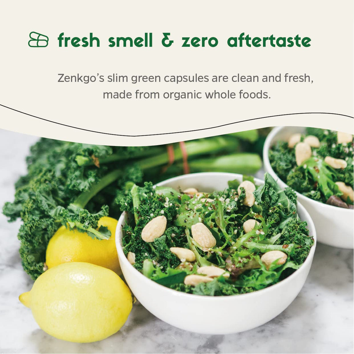 Zenkgo Women's Vitamins + Probiotics 25B CFU + Organic Whole Foods