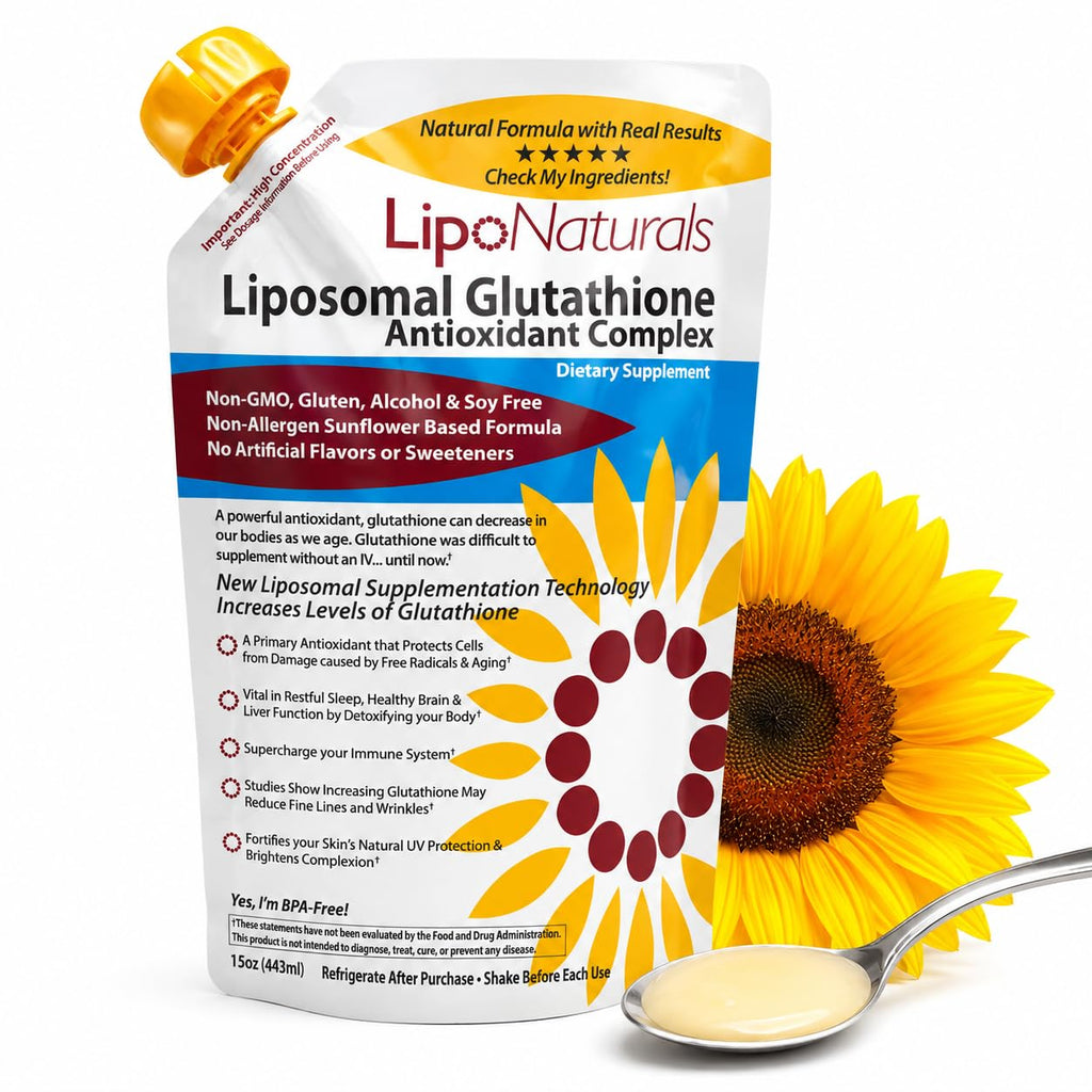 Lipo Naturals Liposomal Glutathione Liquid Immunity Formula