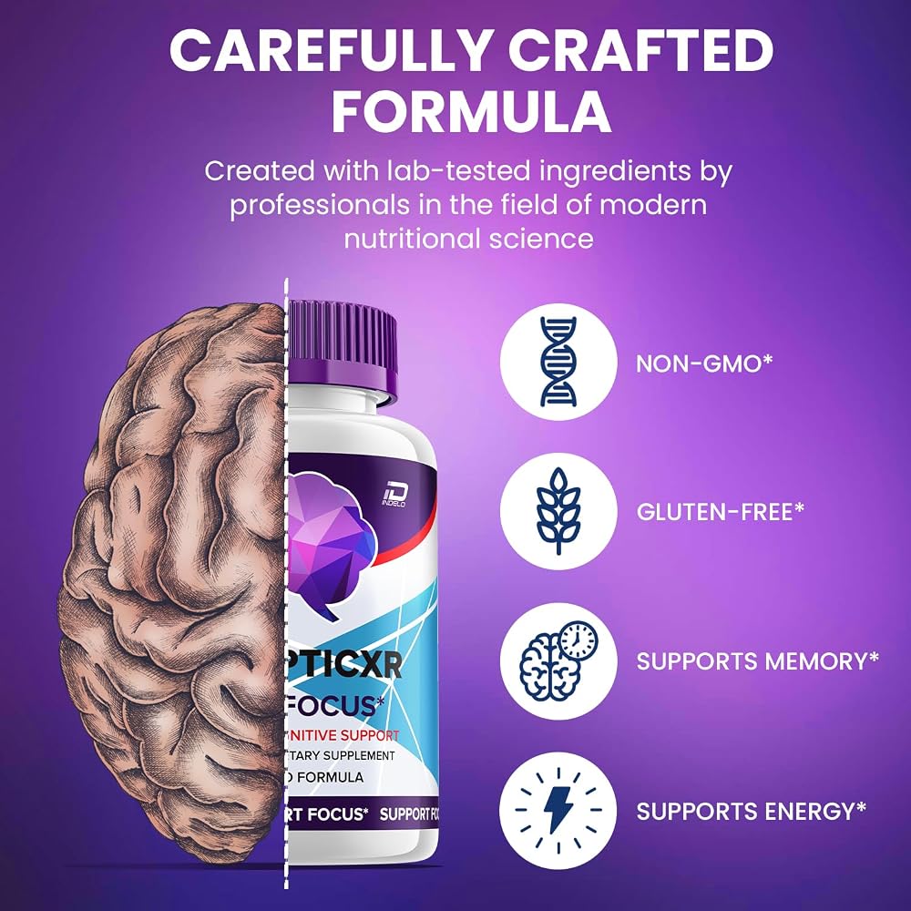Indelo SynapticXR Brain Supplement Capsules for Memory and Focus - 300 Capsules - image 3