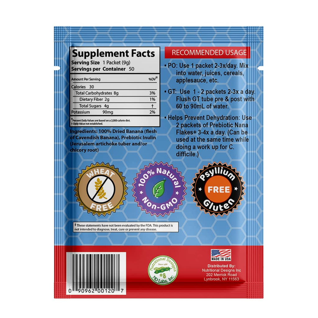 Nutritional Designs Nana Flakes Anti-Diarrheal Powder