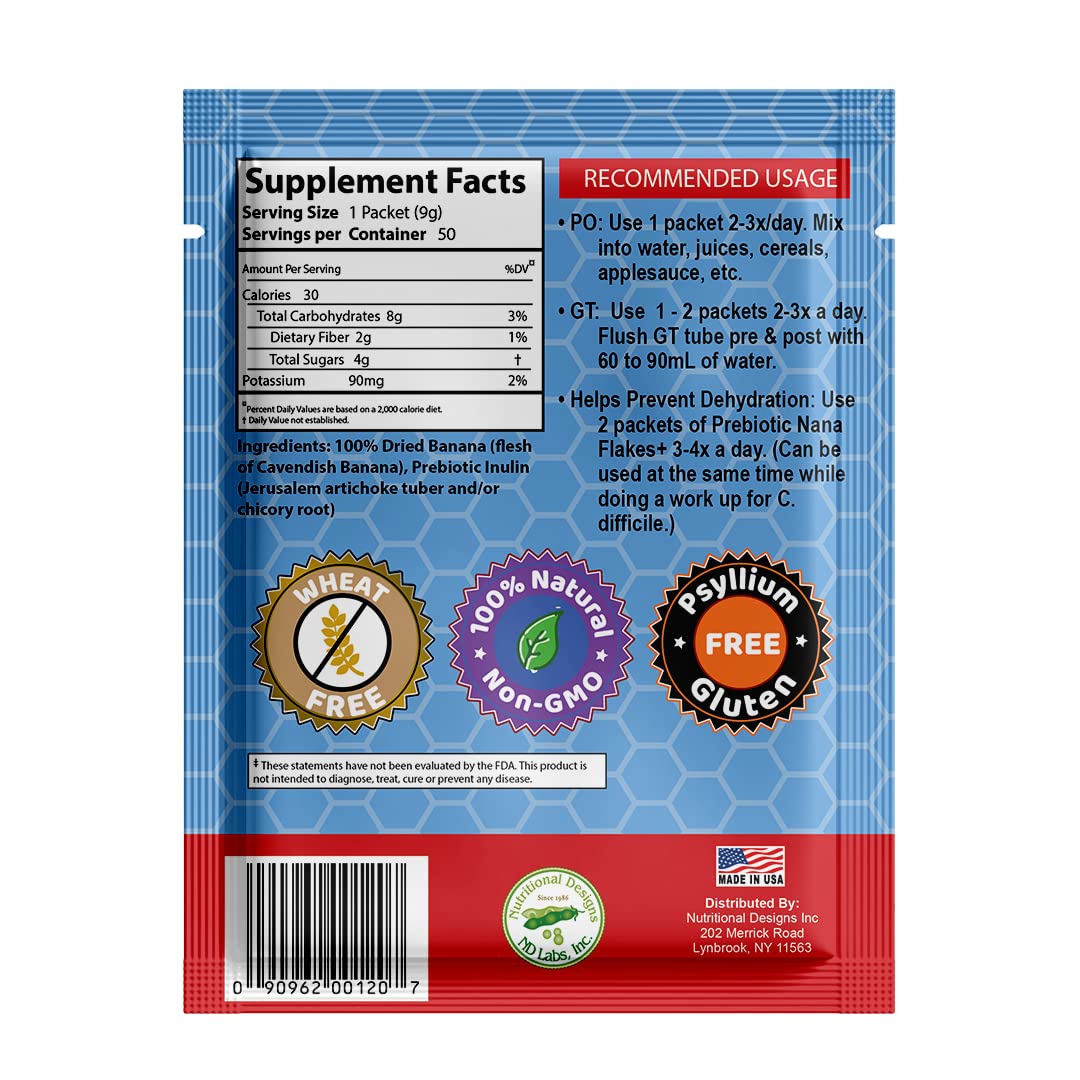 Nutritional Designs Nana Flakes Anti-Diarrheal Powder