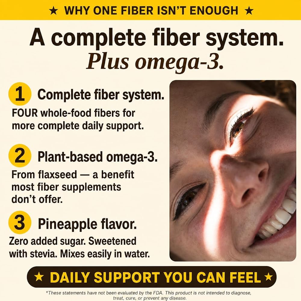 ReguFIT Prebiotic Fiber Supplement Powder for Regularity - 30 Servings - image 4