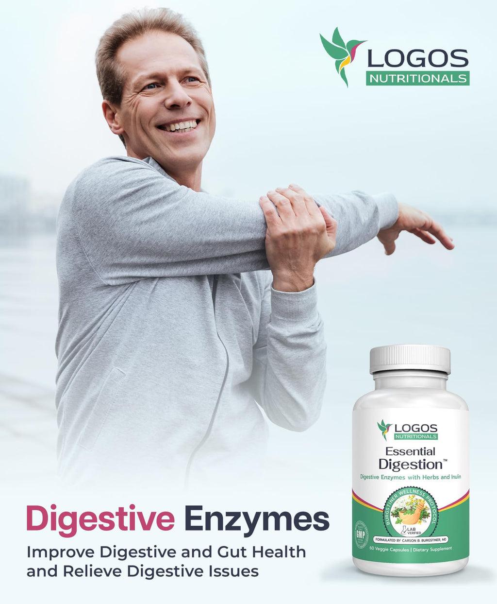 logos nutritionals Essential Digestion Digestive Enzymes - image 6