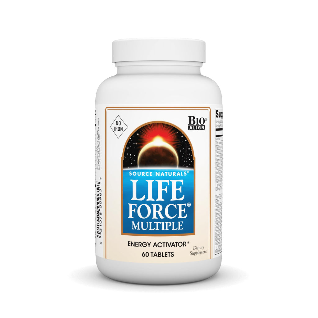 Source Naturals Life Force Multiple, No Iron Tablets