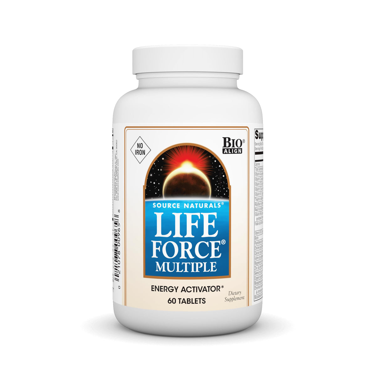 Source Naturals Life Force Multiple, No Iron Tablets