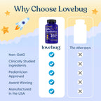 LOVEBUG Little Ones Kids Probiotics 3 Billion CFU - 120 Pearls - image 5