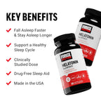 Force Factor Melatonin 5mg Sleep Aid - 60 Vegetarian Capsules - image 2