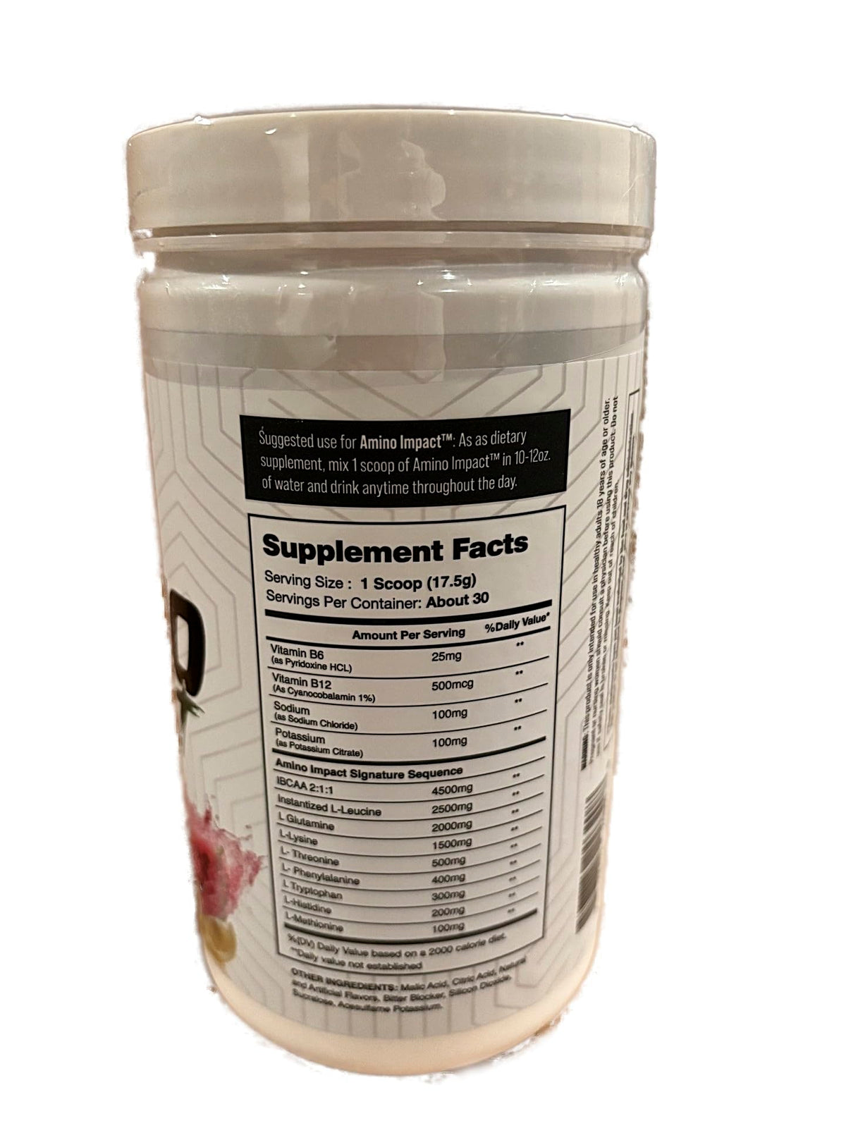 I-Prevail Supplements Amino Impact BCAA