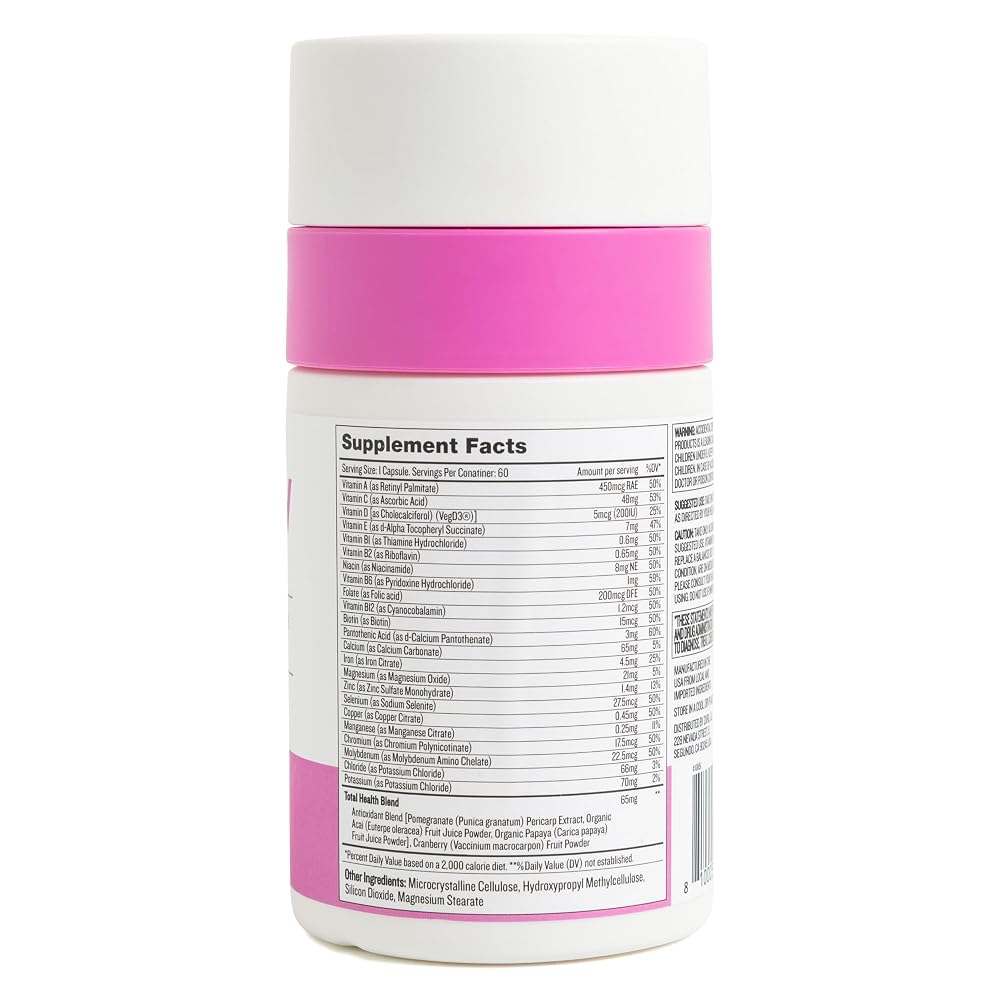 Health By Habit Women's Multi Supplement - 60 Capsules - image 2