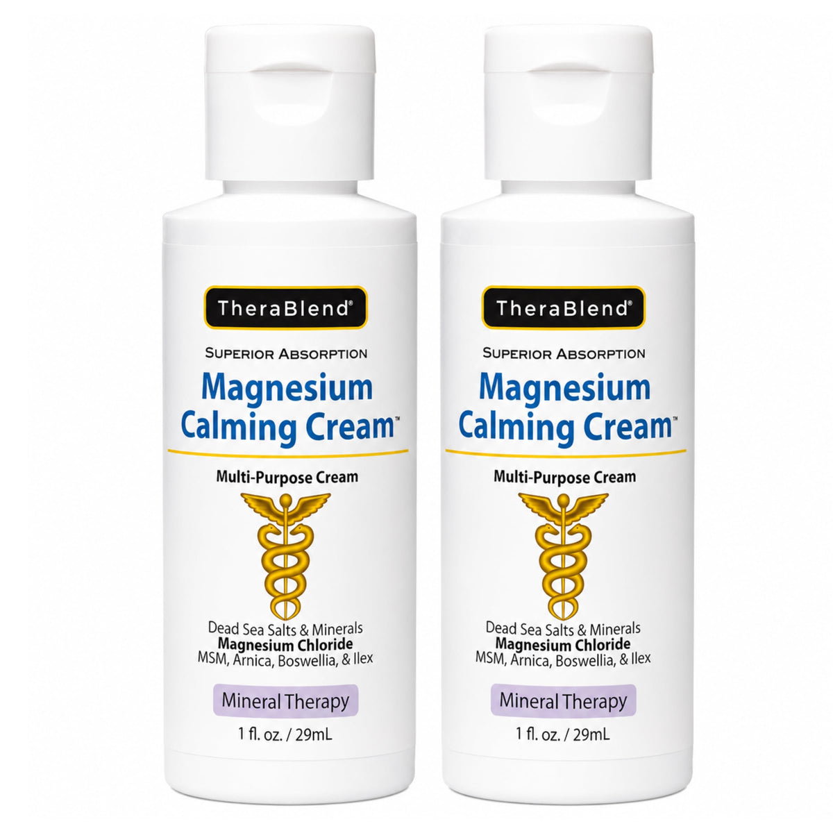 CryoDerm Magnesium Calming Cream - 2 oz (Pack of 2)