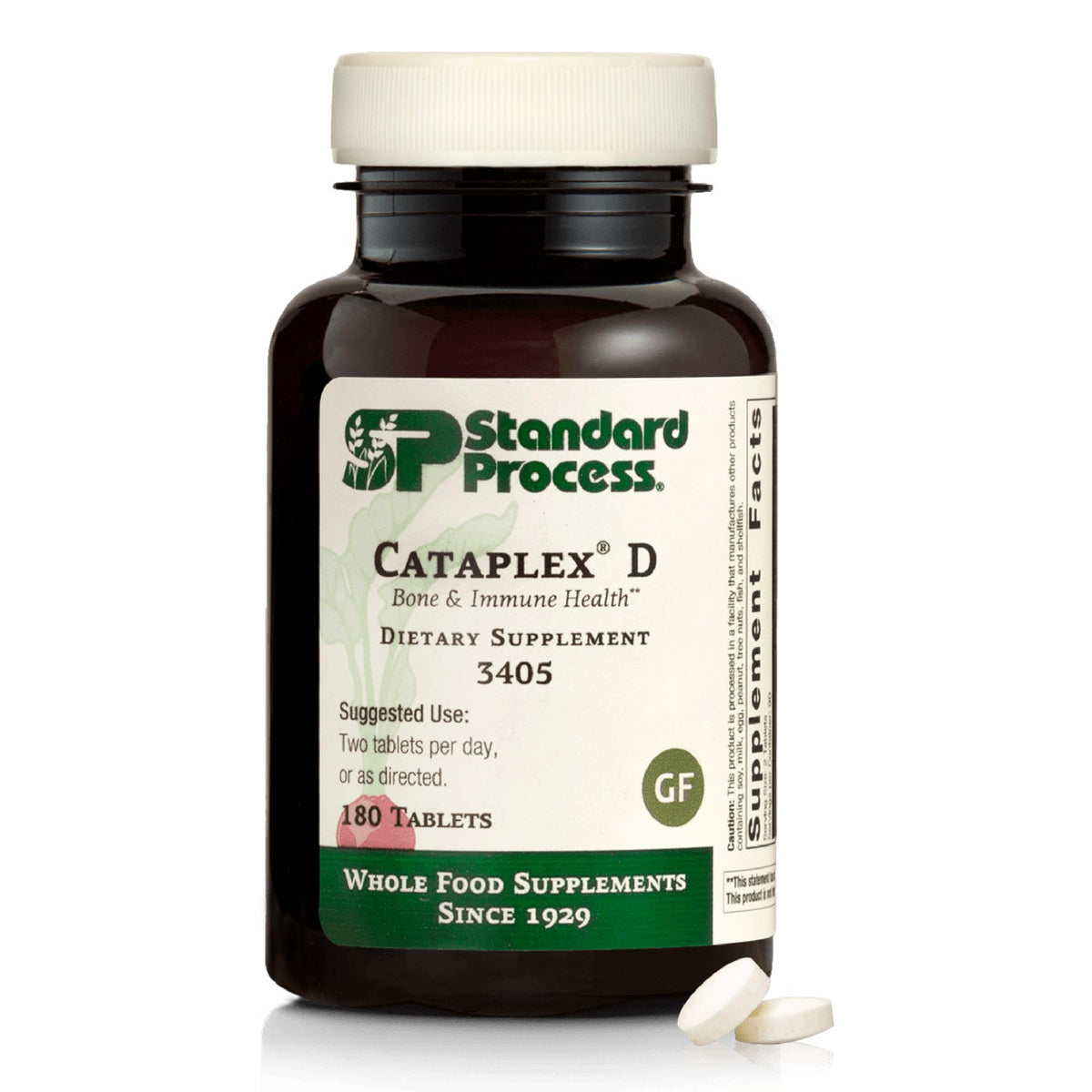 Standard Process Cataplex D Immune & Bone Health - 180 Tablets