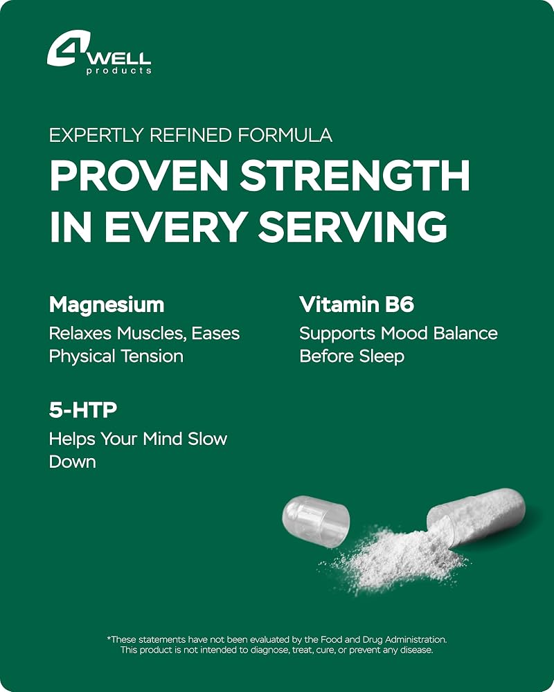 4Well Products Advanced Magnesium Complex 610Mg - Magnesium Glycinate