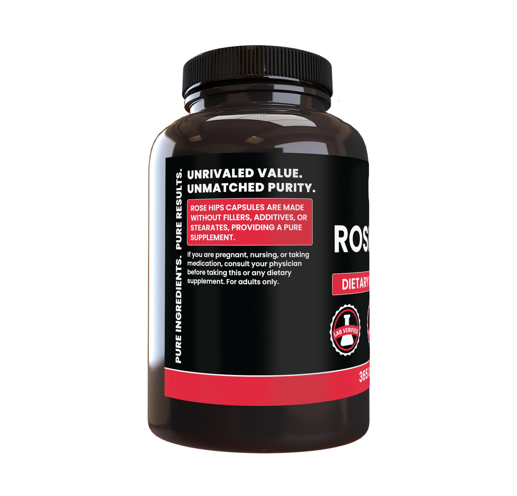 PURE ORIGINAL INGREDIENTS Rose Hip - 365 Capsules - image 3